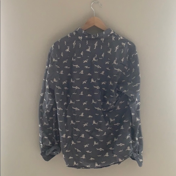 Shark Pattern Shirt - Picture 4 of 4